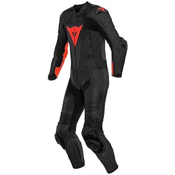 Dainese Laguna Seca 5 Jednoczęściowy perforowany skórzany kombinezon motocyklowy