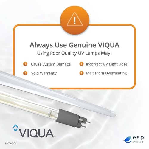 Viqua SHO200-QL Kit de reemplazo lámpara y funda UV miniatura 7