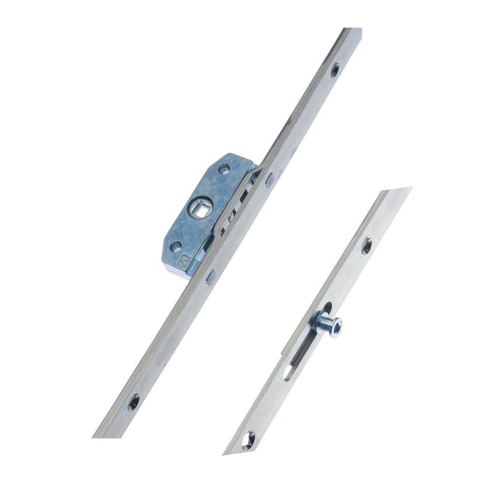 Ironmongery Solutions® Espagnolette Bar Window Lock – Multi-Point Locking Security Bar for uPVC & Timber Casement Windows (800mm x 20mm)