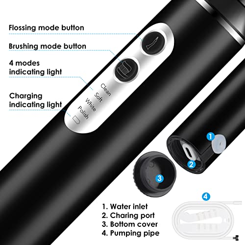 Simnoble 10021US Electric Toothbrush With Water Flosser Combo thumb #8