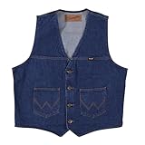 Wrangler Men's Unlined Denim Vest