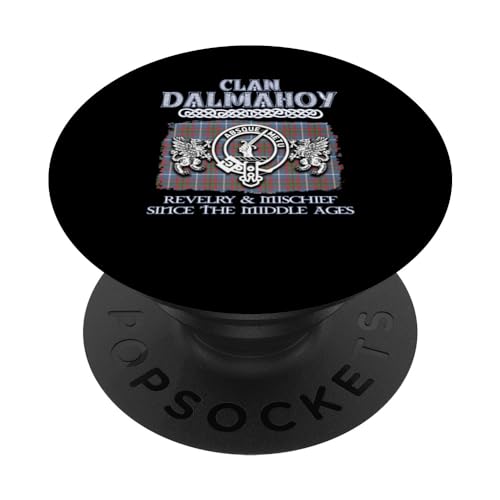 Clan Dalmahoy Dalmahoy escocés apellido PopSockets PopGrip Intercambiable