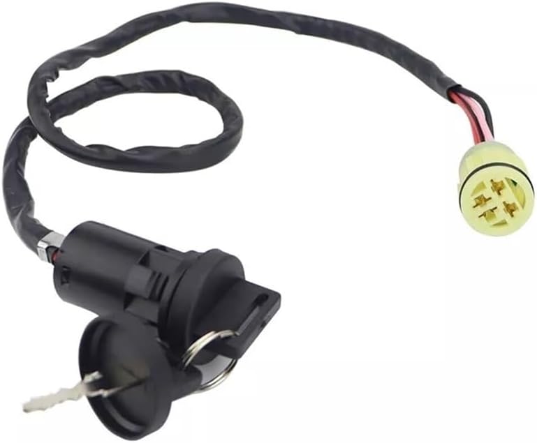 Starter Motor Ignition Key Compatible with 420 TRX420 31200-HP5-601 18921 2007-2014 35850-HP1-601 part