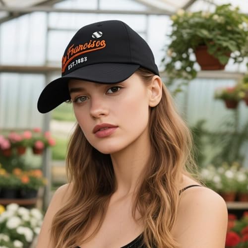 Classic Vintage Embroidered Fashionable Baseball Cap for Men Women Teenager Cap City Hat Adjustable with Gift Box