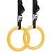 Yes4All Olympic Crossfit Gymnastic Rings with Flexible Buckles (Yellow)