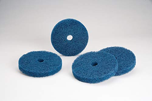 3M Standard Abrasives Buff and Blend HS-F Disc 860910, 8 in x 1/2 in A MED, 5 per Inner