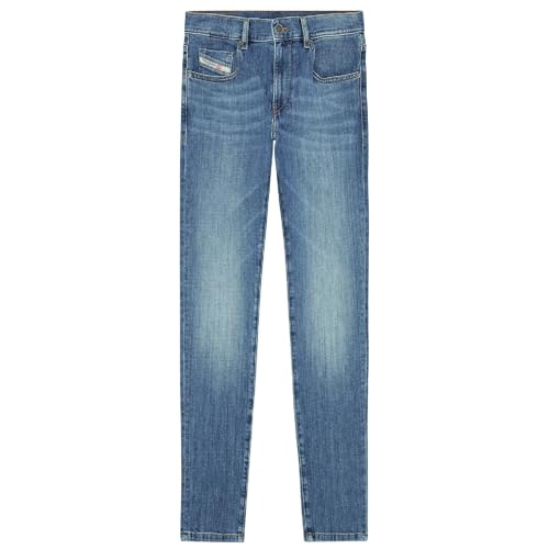 Image of Diesel Mens 2019 D-strukt | Medium waist slim fit with stretch denim comfort