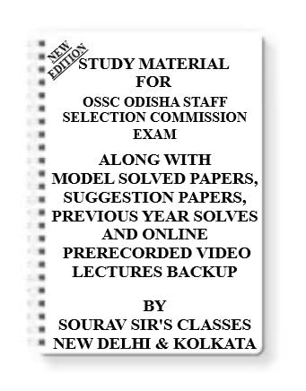 STUDY MATERIAL ON OSSC (ODISHA STAFF SELECTION COMMISSION) EXAM [...