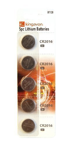 Kingavon CR2016 - Pila al litio a bottone da 3 V