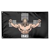 The Christ Of Gym Flag Outdoor Patio 3' X 5'for Wedding Home Outdoor Garden Decor