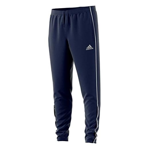 adidas Unisex barn sport byxor Core18 Tr Pnt Y Blå (Dark Blue/vit) 910Y