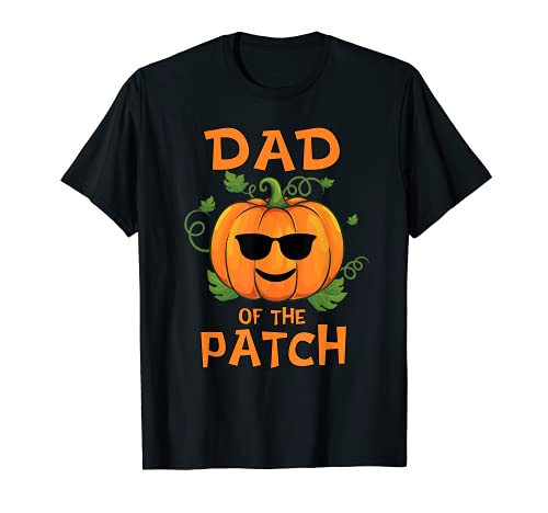 Pumpkin Dad of the Patch T-Shirt Family Halloween Tee