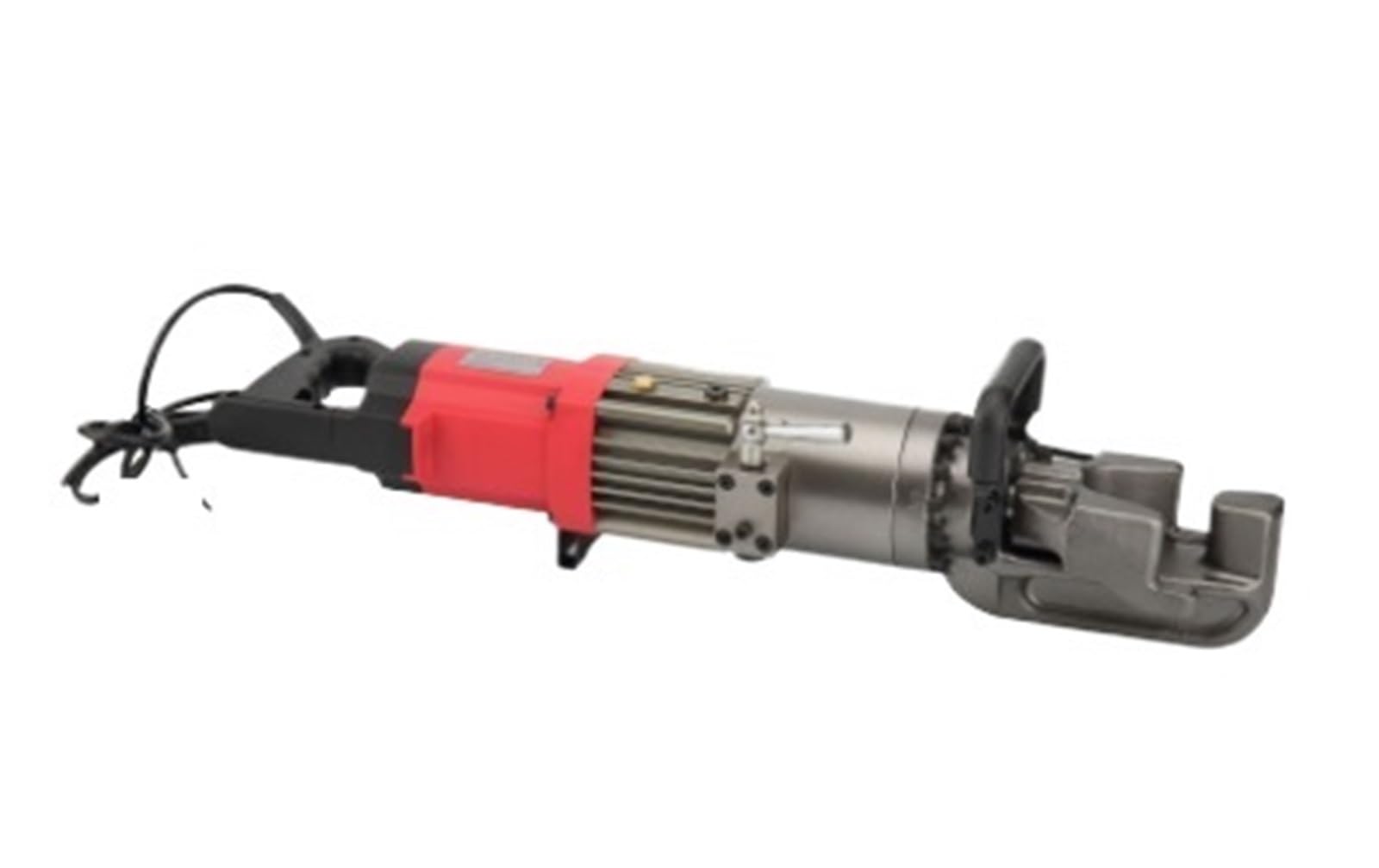 Cortadora de varillas de acero Dobladora de barras de acero hidráulica eléctrica portátil HRB-16A, herramientas de enderezamiento manuales, rango de curvatura de 4-16 mm.