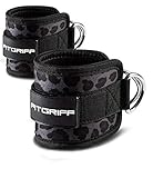 BEINTRAINING AM SEILZUG - mit den FITGRIFF Ankle Straps erhältst du ein verlässliches Markenprodukt für das Krafttraining. Die Fußfesseln sorgen für erstklassige Sicherheit bei deinem Beine & Po Workout. Unverzichtbares Zubehör bei Kick-Backs, Beinheben, Adduktoren-Training etc.