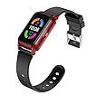 Fajocru Fall Detection Smart Watch for Seniors with GPS Tracking, SOS Alert & HD Video Call, Waterproof Fitness Tracker for Dementia/Alzheimer’s, 4G Safety (Classic, Red)