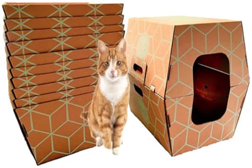 Caja sanitaria desechable para gatos Cats Desire 12 trays grande miniatura 4