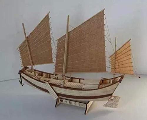 Schiffsmodell Modellbausatz Schiff Model Schiff Klassisches Segelboot-Modellbausatz Der Alten Chinesischen Tang-Dynastie Shaoxing Zivilschiff Cover