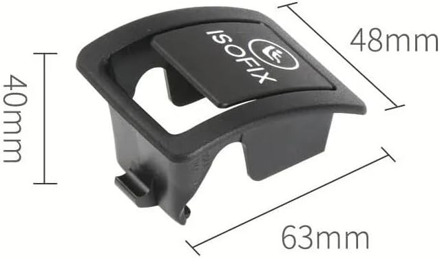 Miniatura 2 de Para Mercedes W205 Coche Trasero Niño ISOFIX Interruptor Asiento Cubierta de Seguridad Para Benz Clase C W205 C300 C350 C200 C180 2015-2021