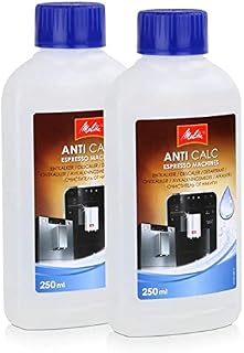 2 x Melitta Anti Calc Descaler for Espresso Machines 250 ml, (Pack of 1)