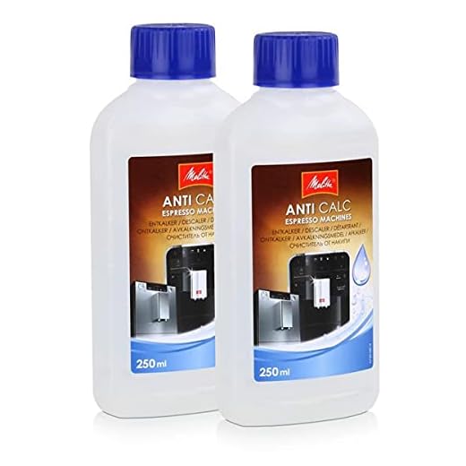 2 x Melitta Anti-Calc Flüssigentkalker espressomaskiner 250 ml