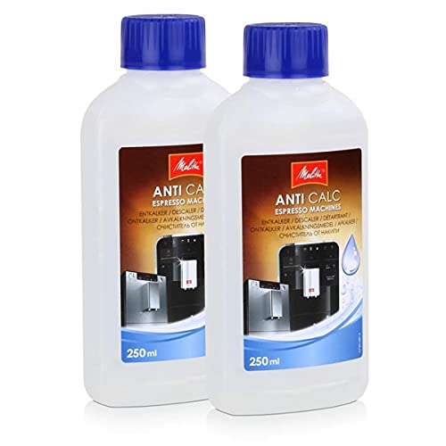 2 x Melitta anti Calc Flüssigentkalker expresso Machines de 250ml
