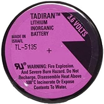 Tadiran 2 x TL-5135/P 3.6V 1/6D 1.7 Ah Lithium Batteries w/PC Pins