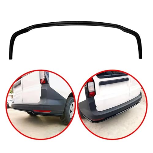 Diffuseur Pare-Chocs Arrière VW Caddy Mk5 2021-2024 ABS Noir Brillant