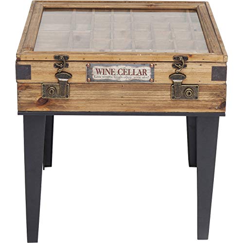 Kare Design tavolino da Caffè Collector, beige, quadrato, legno...