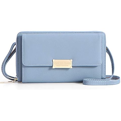 CULASIGN Women's Cross-Body Bag Blue Blue M Cover