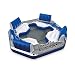 Intex Pacific Paradise 4-Person Relaxation Station Water Lounge River Tube Raft