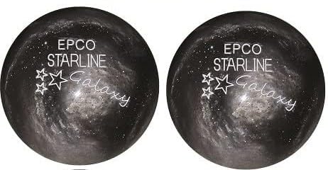 Bowlerstore Products EPCO Duckpin (5-Pin) Starline Galaxy -Black - 4 7/8
