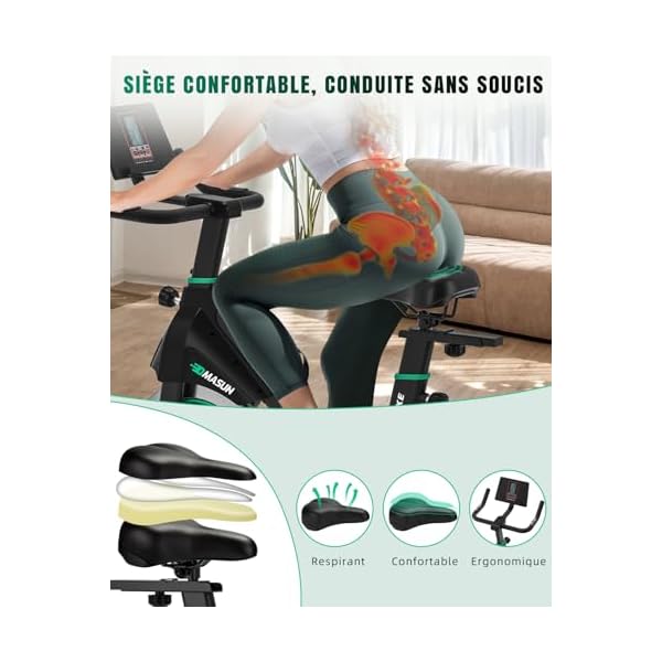 DMASUN molette résistance magnétique silencieux