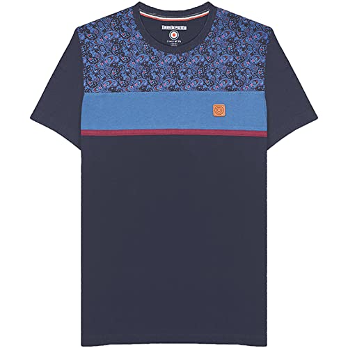 T-shirt à motif cachemire Lambretta pour homme idéal pour vos sorties