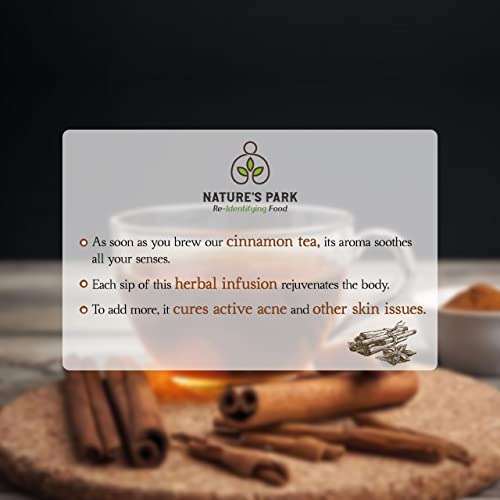 Image of NATURE'S PARK Cinnamon Herbal Infusion (Dalchini)