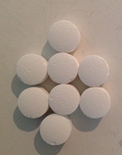 Refill Tablets for the Fluidmaster Flush 'N Sparkle Toilet Cleaning Cartridge, Made in USA! (8)