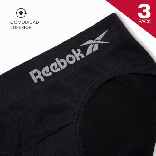 Reebok Raina Ropa Interior de Mujer Pack de 3 Bragas Deportivas Transpirables 5