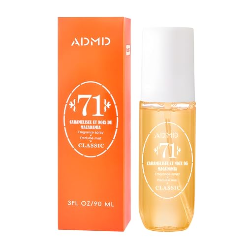 Body Spray for Women, Hair & Body Fragrance Mist, Long Lasting Perfume Spray, Travel Size Womens Fragrance Body Spray, Various Scents