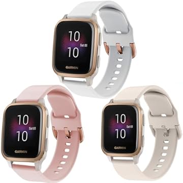 Pulseiras compatíveis com relógio inteligente Garmin Venu SQ/Venu Sq 2/Venu, pulseira de substituição floral impressa de silicone macio sem desbotamento para Garmin Venu sq Music