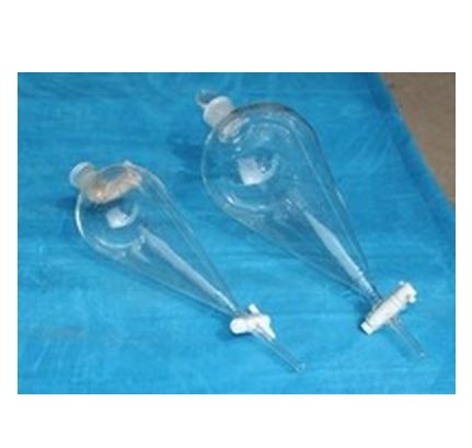 GOWE 5000 ml cristal separatory embudo teflón llave de paso