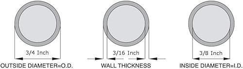 Miniatura 8 de OCS Parts Tubo de silicona de 38 pulgadas de diámetro interior x 916 pulgadas de diámetro exterior  10 pies  Tubo de silicona de grado alimenticio