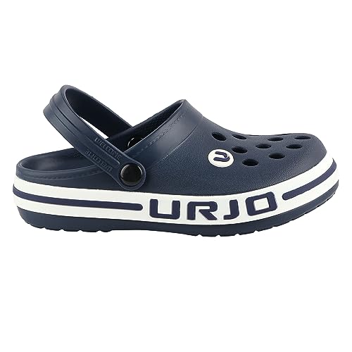 Image of URJO Streak Kid's Clogs /Sandals with Adjustable Back Strap Ultra Soft & Flexibility Anti Skid Comfortable Waterproof Daily Mules Clogs /Sandals Boy's & Girl's