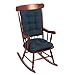 Klear Vu Twillo Overstuffed Rocking Chair Set, Seat and Seatback Cushions, 17