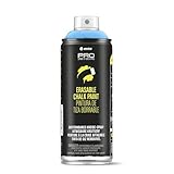 MONTANA Colors MTN PRO Chalk (Pintura Borrable Base Agua) Azul Electrico - Spray 400 ml