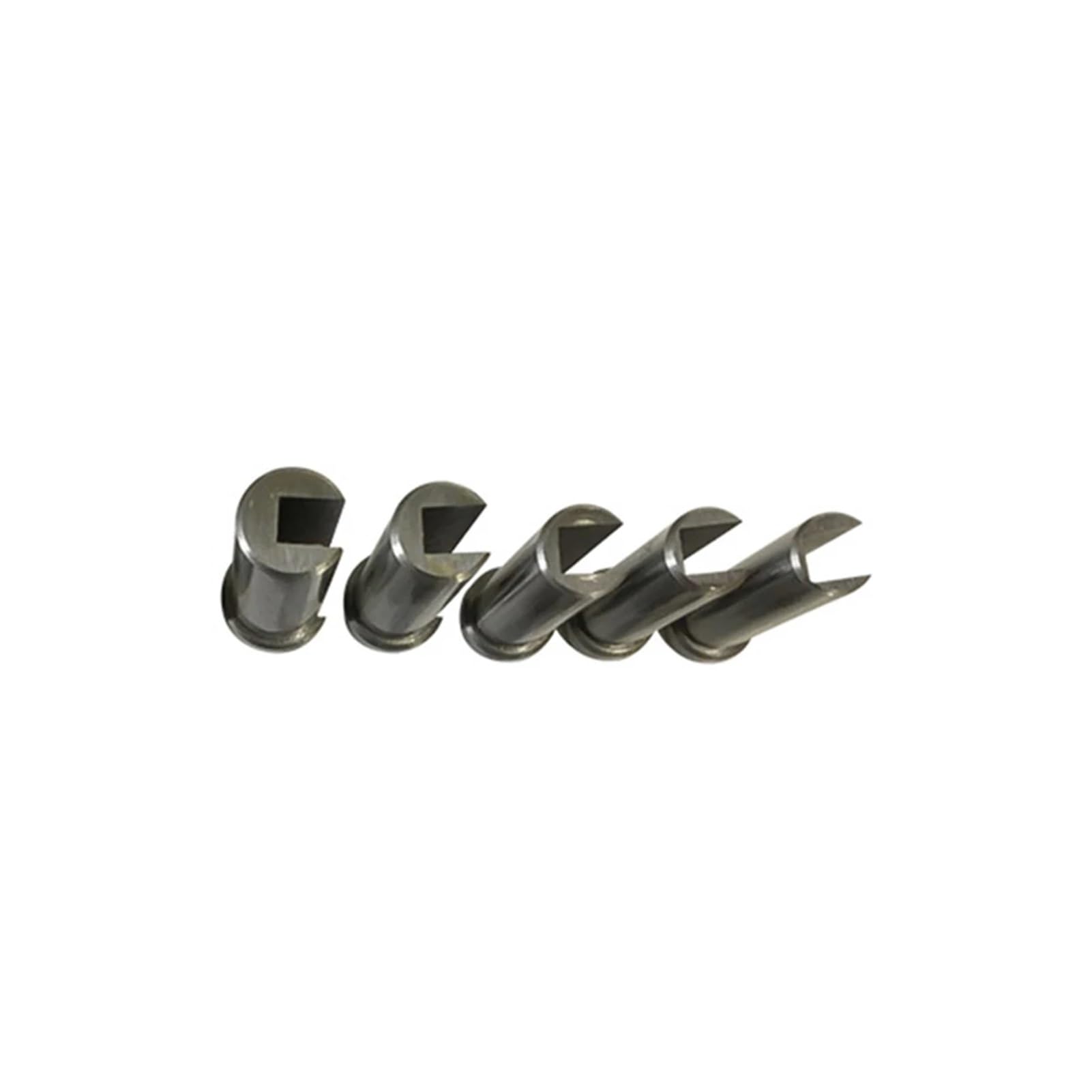 VARNOK Keilnut-Räumwerkzeug Keilnut-Räumnadel Typ B Buchsen 12-30 mm C-Typ 18-30 mm Buchse for Räumnadeln 19C 23.6x63mm