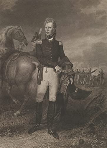 Peinture sur toile Andrew Jackson Durand grand format pour grand mur