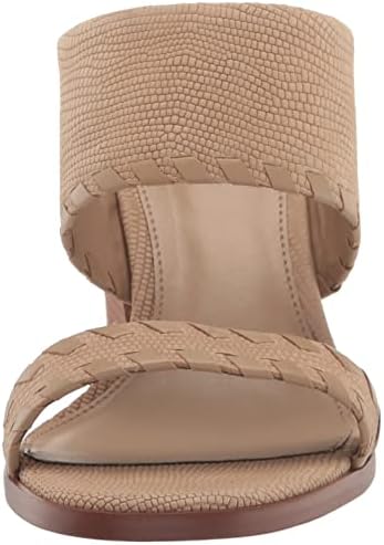 Vince Camuto Women's Kafinny Flare Heel Sandal Heeled, Tortilla, 10 | Image 1