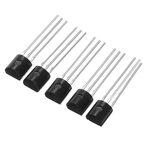BliliDIY 5 X 200 Piezas 10 Valores Transistores Paquete Kit De Surtido De Transistores con Caja De Almacenamiento