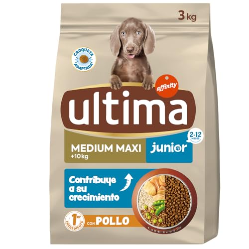 Ultima Pienso para Perros Junior con Pollo y Arroz - 3000 gr