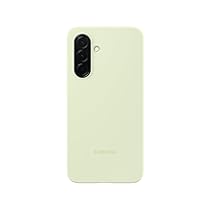 Samsung Silicone Case cover morbida colorata in silicone per Galaxy A36, Light Green