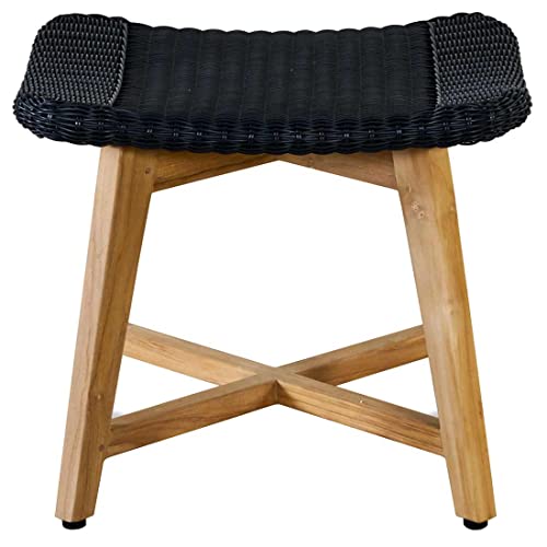 Teak und Polyrattan-Geflecht — eine Verbindung mit Charakter